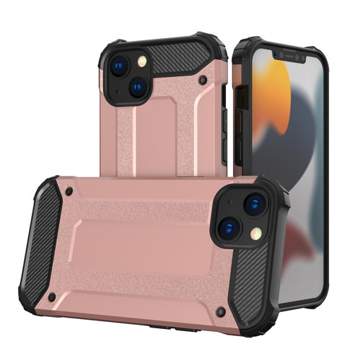 Magic Armor TPU Phone Case for iPhone 14 - Rose Gold