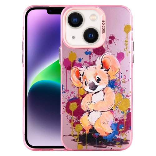 Animal Pattern PC Phone Case for iPhone 14 - Koala