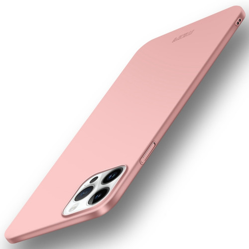 MOFI Frosted PC Ultra-thin Hard Case for iPhone 14 Pro Max - Rose Gold