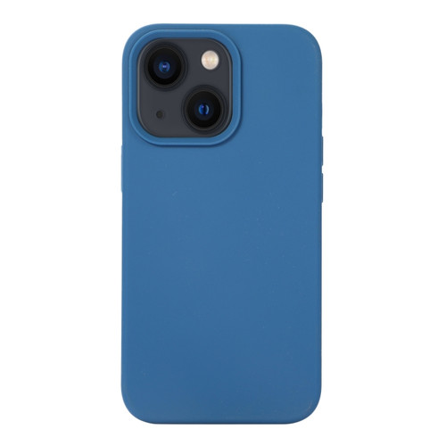 Liquid Silicone Phone Case  for iPhone 14 Plus - Blue