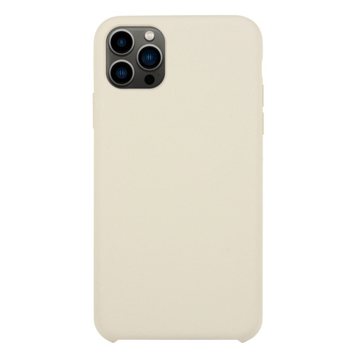 Solid Silicone Phone Case for iPhone 13 Pro Max - Antique White