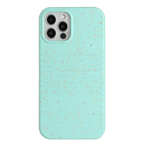 Wheat Straw Material Degradable TPU Phone Case for iPhone 13 Pro - Light Green