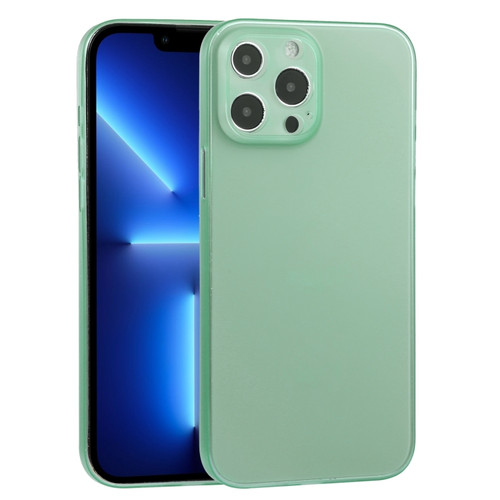 Camera Precision Hole PP Protective Case for iPhone 13 Pro - Green