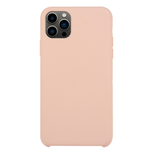 Solid Silicone Phone Case for iPhone 13 Pro - Sand Pink