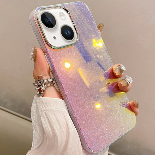 Mirror Glitter IMD Phone Case for iPhone 13 - Silver