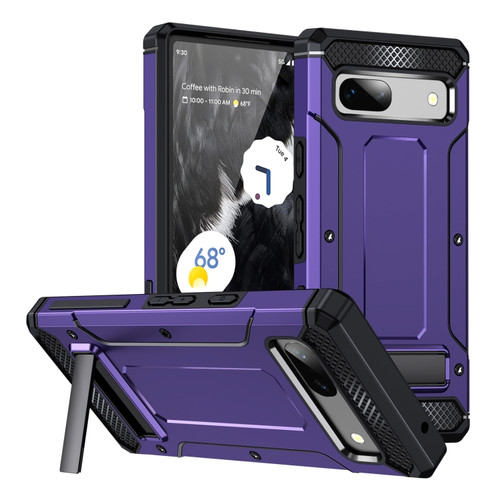 Matte Holder Phone Case for Google Pixel 7 Pro - Purple