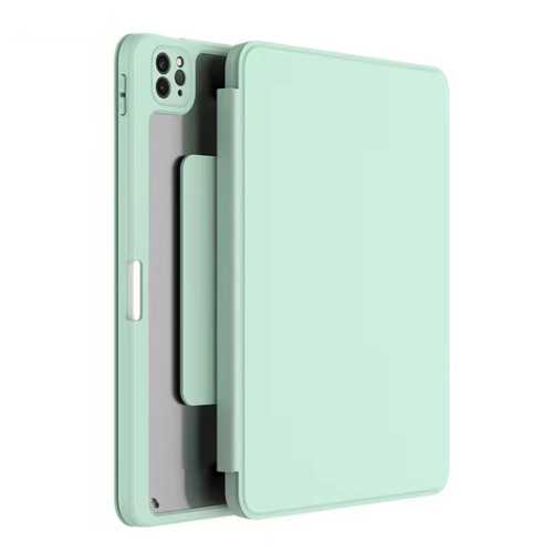 Mutural Jianshang Series Tablet Leather Smart Casefor iPad Pro 12.9 inch - Mint Green