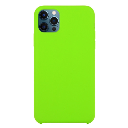 Solid Silicone Phone Case for iPhone 12 Pro - Dark Green