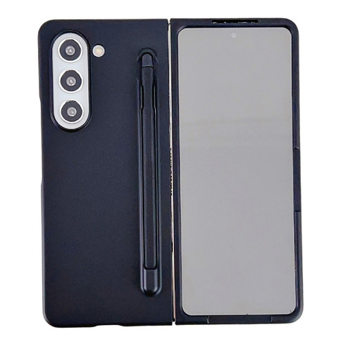 Integrated PC Phone Case with Stylus for Samsung Galaxy Z Fold5 5G - Black