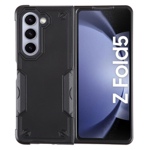 Non-slip Shockproof Armor Phone Case for Samsung Galaxy Z Fold5 5G - Black