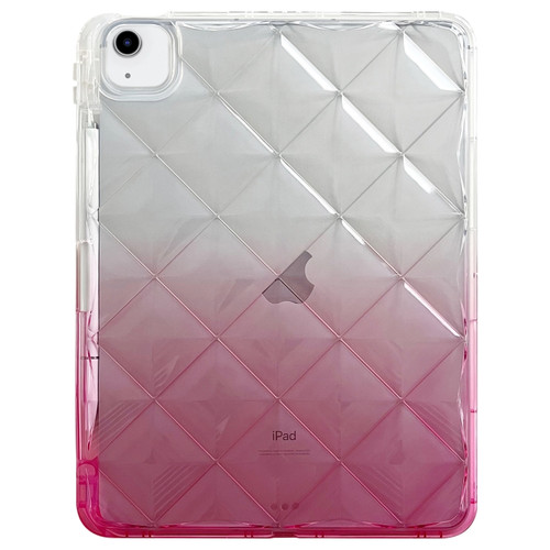 Gradient Diamond Plaid TPU Tablet Case for iPad Pro 11 - Gradient Pink