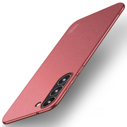 MOFI Fandun Series Frosted PC Ultra-thin All-inclusive Phone Case for Samsung Galaxy S24+ 5G - Red