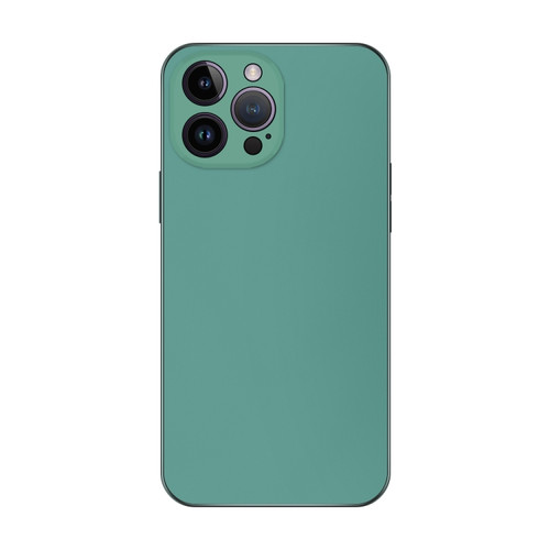 Electroplating AG Frosted Phone Case for iPhone 15 Pro Max - Green