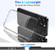 Shockproof Transparent TPU Protective Phone Case for iPhone 15 Pro - Transparent