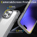 Skin Feel TPU + PC Phone Case for iPhone 15 - Transparent Black