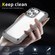 Skin Feel TPU + PC Phone Case for iPhone 15 - Transparent Black