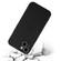 Straight Edge Solid Color TPU Shockproof Phone Case for iPhone 15 - Black