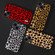ABEEL Black Edge Leopard Phone Case for iPhone 15 - Golden Leopard