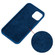 Solid Color Silicone Phone Case for iPhone 15 - Cobalt Blue