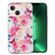 IMD Shell Pattern TPU Phone Case for iPhone 15 - Butterfly Flower