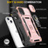 Armor PC + TPU Camera Shield Phone Case for iPhone 15 - Rose Gold