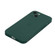 Straight Edge Solid Color TPU Shockproof Phone Case for iPhone 15 - Dark Green