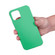 Solid Color Silicone Phone Case for iPhone 15 - Green