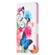 Colored Drawing Pattern Leather Phone Case for iPhone 15 - Butterflies