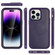 Defender Series XT MagSafe Magnetic PC + TPU Shockproof Phone Case for iPhone 15 - Dark Purple