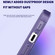 Eagle Eye CD Texture Lens Skin Feel Matte Phone Case for iPhone 15 - Dark Purple