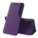 Side Display Flip Leather Phone Case for iPhone 15 - Purple