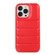 Down Jacket Airbag Shockproof Phone Case for iPhone 15 - Red