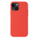 Liquid Silicone Phone Case for iPhone 15 - Coral Red