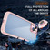 PC + TPU Phone Case with Lens Film for iPhone 15 - Apricot