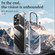 SULADA PC + Aluminum Alloy Lens Holder Phone Case for iPhone 15 Plus - Black