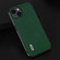 ABEEL Genuine Leather Luxury Black Edge Phone Case for iPhone 15 Plus - Night Green