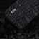 ABEEL Genuine Leather Canopy Black Edge Phone Case for iPhone 15 Plus - Black