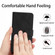 Stitching Embossed Leather Phone Case for iPhone 15 Plus - Black