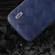ABEEL Weave Plaid PU Phone Case for iPhone 15 Plus - Blue