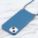 Wheat Straw TPU Shockproof Phone Case with Neck Lanyard for iPhone 15 Plus - Blue