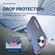 Commuter Shockproof TPU + PC Phone Case for iPhone 15 Plus - Royal Blue+Pink