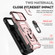 Sliding Camshield Holder Phone Case for iPhone 15 Plus - Rose Gold