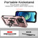Sliding Camshield Holder Phone Case for iPhone 15 Plus - Rose Gold
