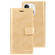 GOOSPERY MANSOOR DIARY 9 Card Slots Leather Phone Case for iPhone 15 Plus - Gold