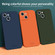 MOFI Qin Series Skin Feel All-inclusive Silicone Phone Case for iPhone 15 Plus - Green