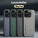 Skin Feel Magnetic Leather Back Phone Case for iPhone 15 Plus - Dark Grey