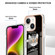 Electroplating Marble Dual-side IMD Phone Case for iPhone 15 Plus - Natural Growth