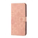 Ethnic Style Embossed Pattern Leather Phone Case for iPhone 15 Plus - Pink