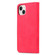 AZNS Skin Feel Calf Texture Flip Leather Phone Case for iPhone 15 Plus - Red