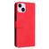 Skin Feel Life Tree Leather Phone Case for iPhone 15 Plus - Red